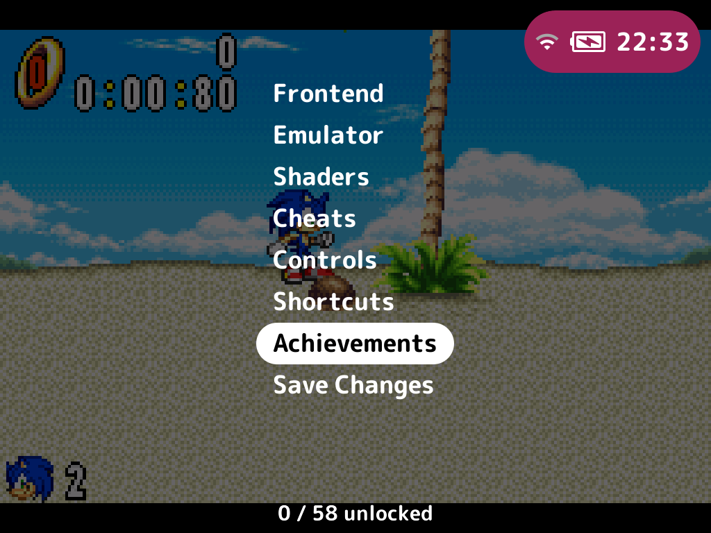 Retroachievements feature